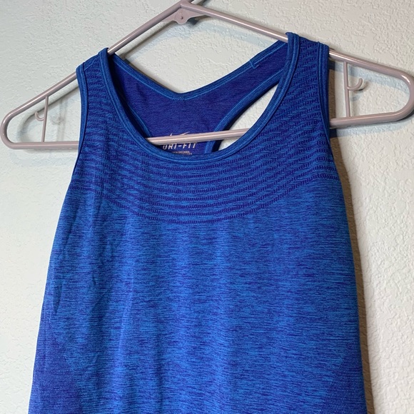 Nike Blue Dri-Fit Tank Top | Small - Picture 2 of 5